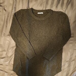 Pink Clover Olive Crewneck Sweater